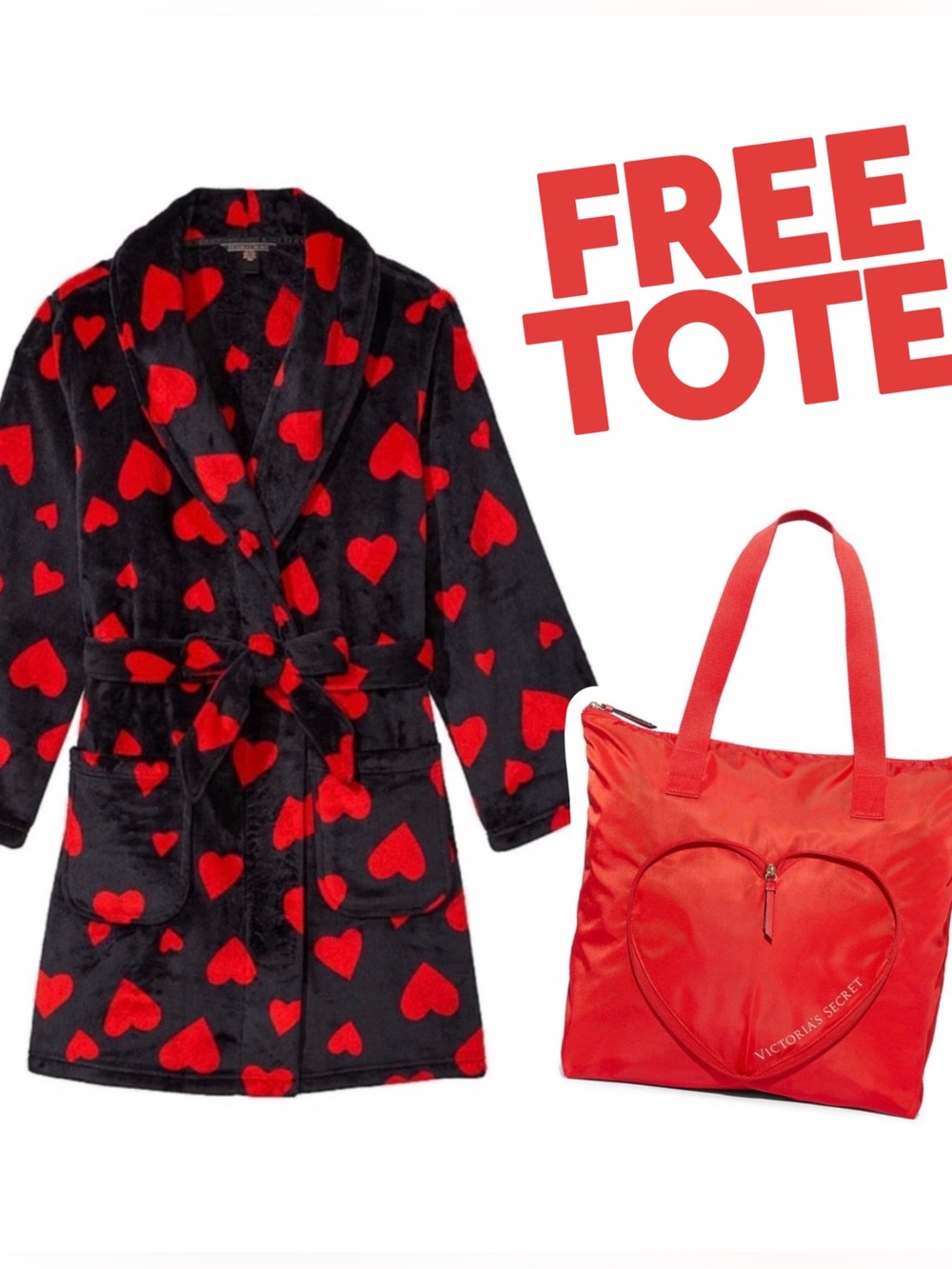 VICTORIA’S SECRET Robe.